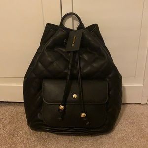 Black Forever 21 Mini Backpack